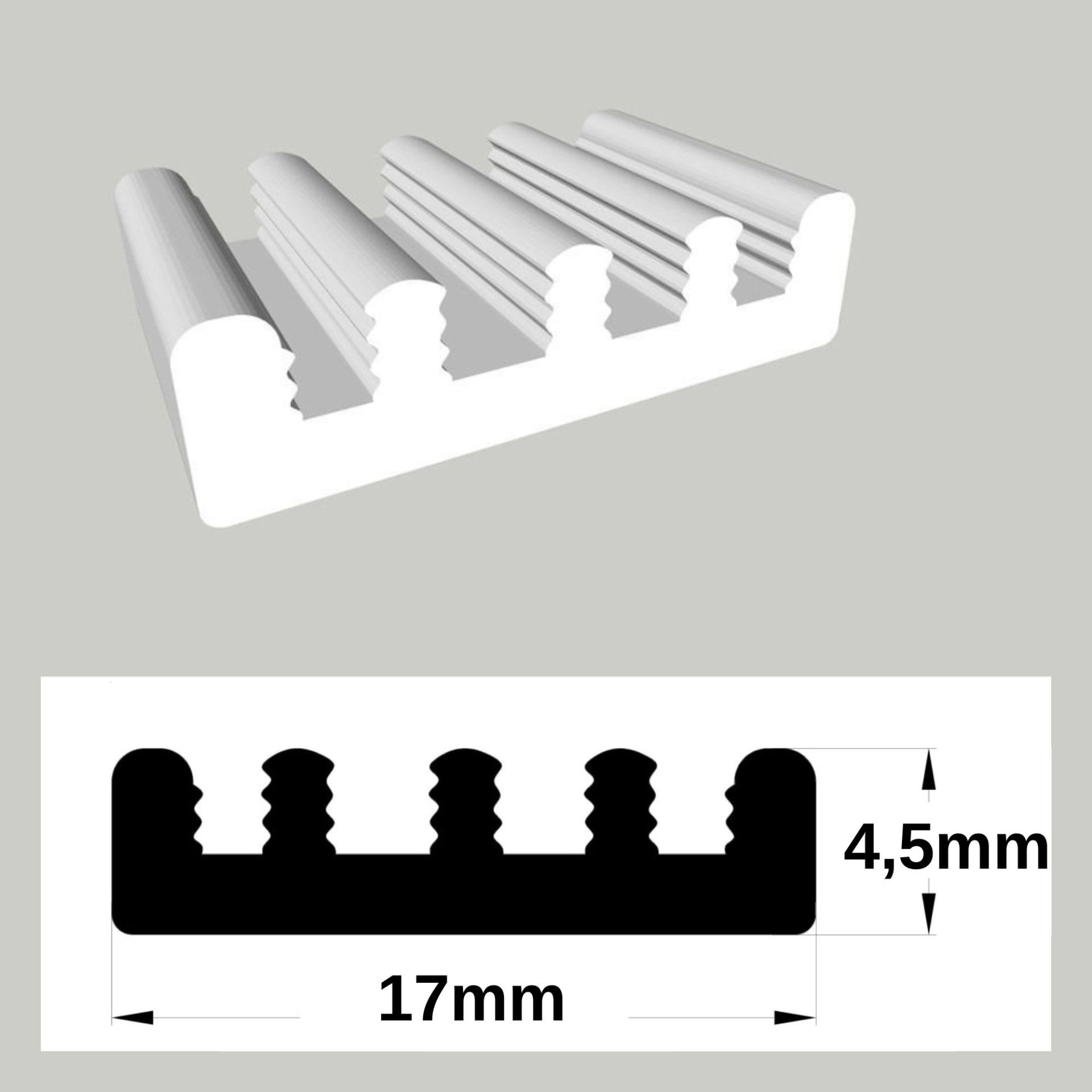 LP-1455 Alüminyum Led Soğutucu 150cm