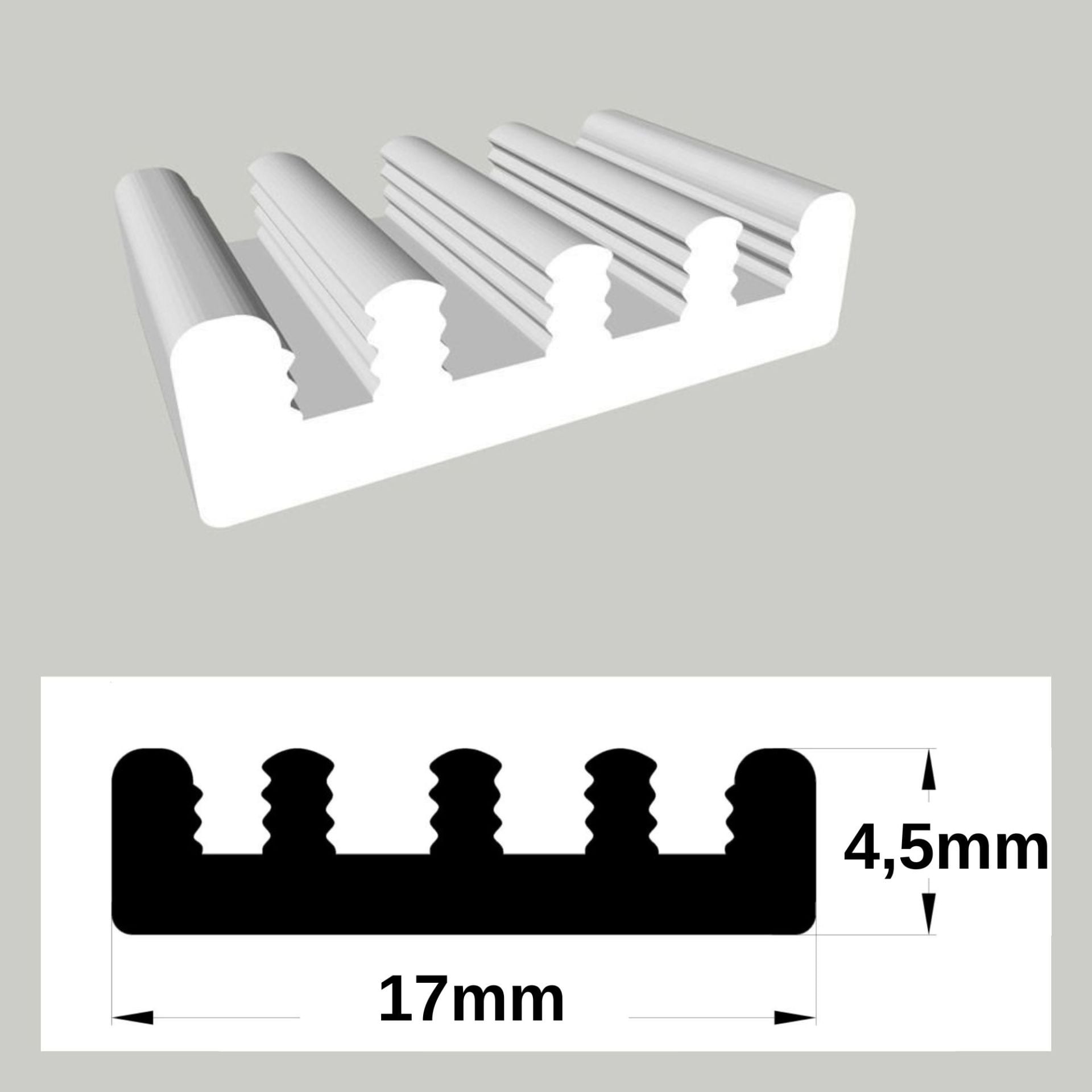 LP-1455 Alüminyum Led Soğutucu 200cm