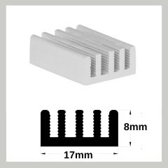 LP-2455 Alüminyum Led Soğutucu 48cm
