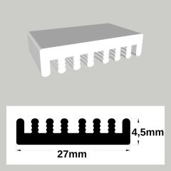 LP-455 Alüminyum Led Soğutucu 200cm