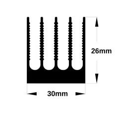 151AS Alüminyum Led Soğutucu 16cm