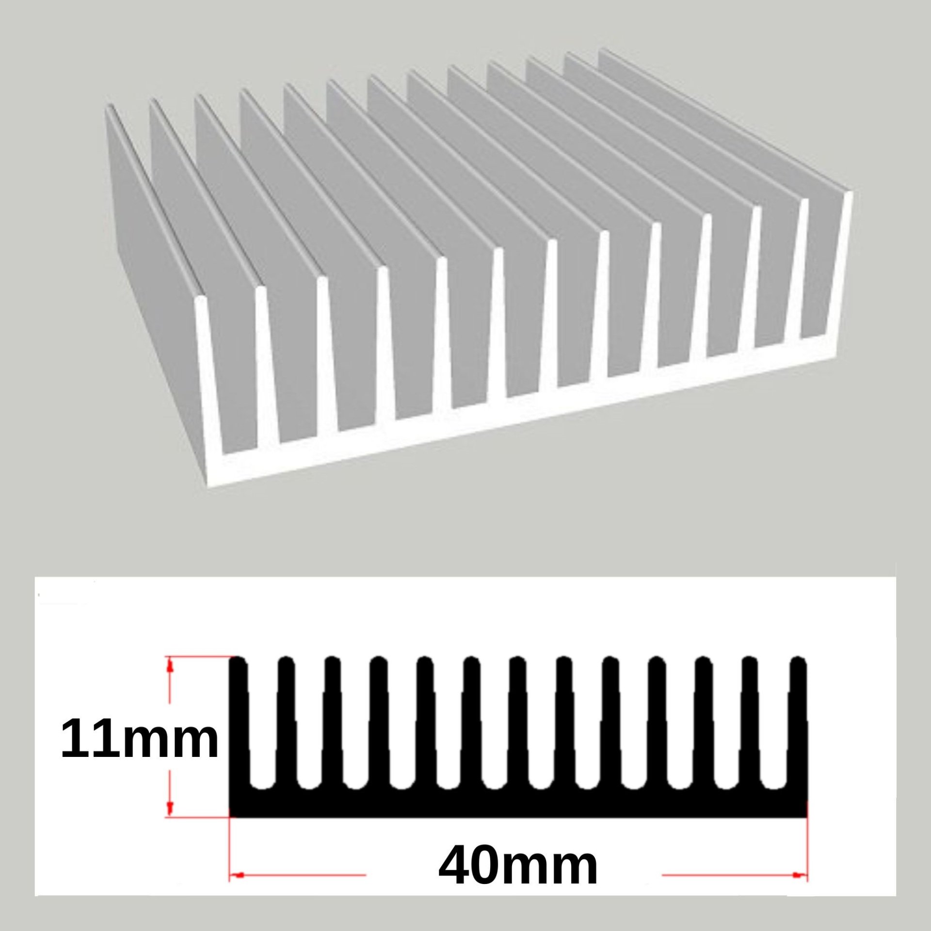 LP-840 Alüminyum Soğutucu 150cm