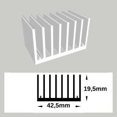 LP-350 Alüminyum Led Soğutucu 10cm