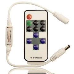 Powerlux Mini Şerit Led Kontrol RF Kumandalı 6A 5-24V