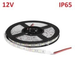 12V 5050-60 IP65 Dış Mekan Üç Çipli Şerit Led