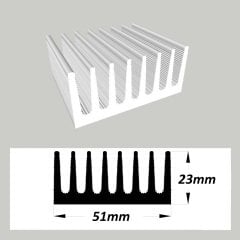 LP-351 Alüminyum Led Soğutucu 32cm