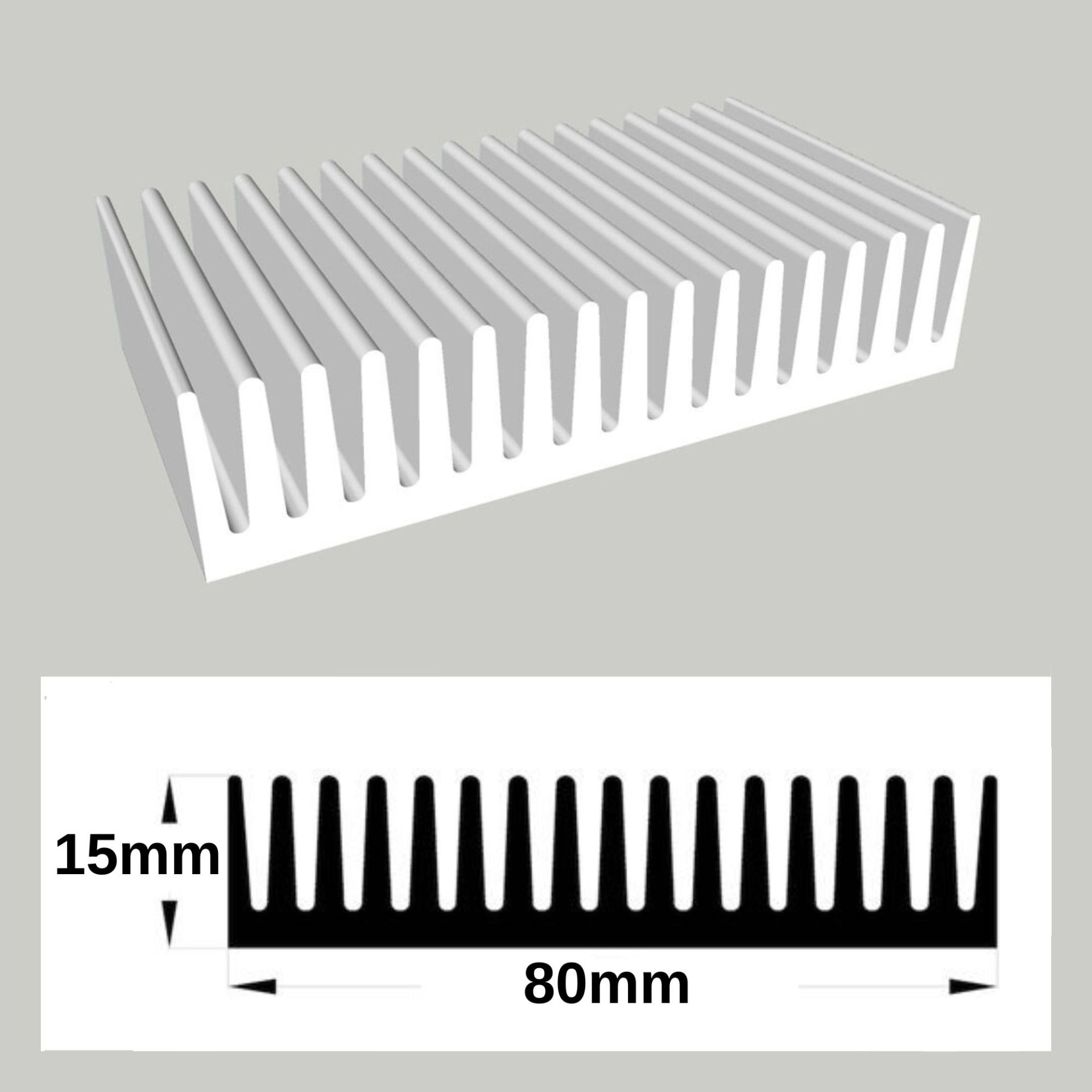 LP-562 Alüminyum Led Soğutucu 8cm