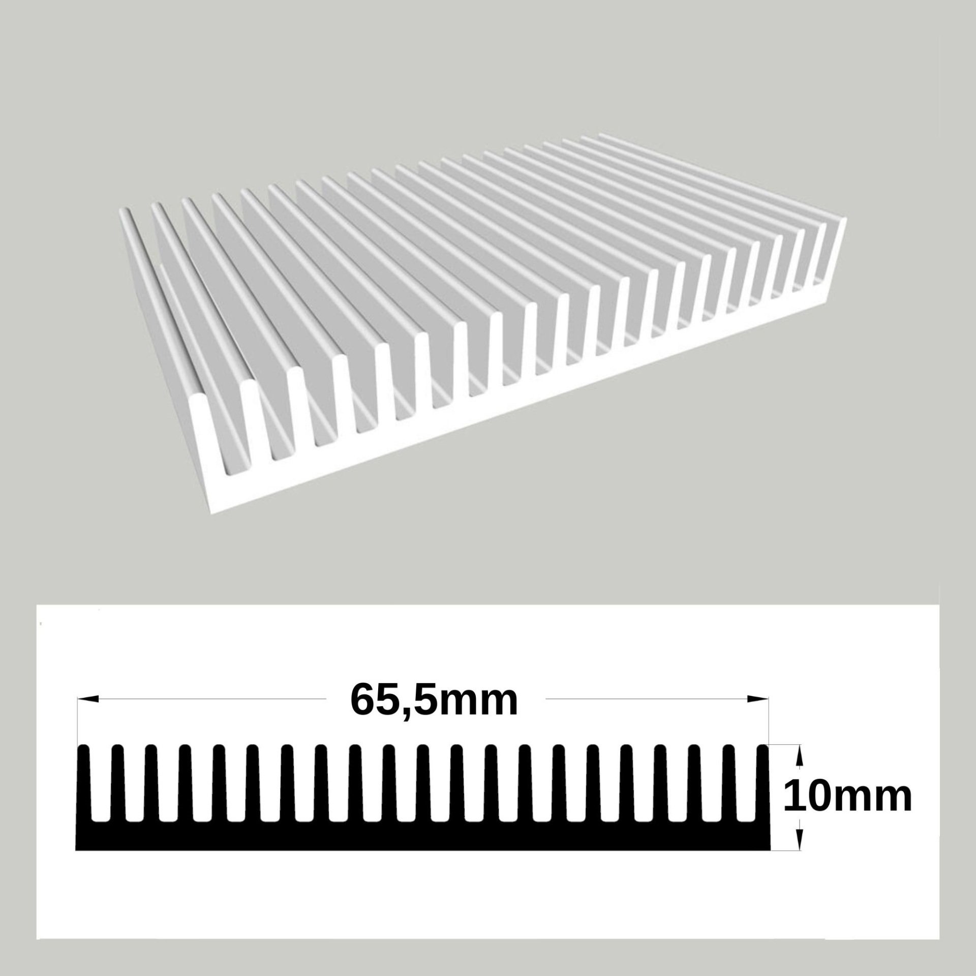 LP-696 Alüminyum Led Soğutucu 16cm