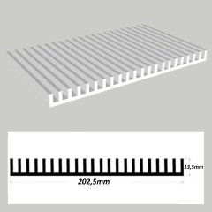 LP-1611 Alüminyum Led Soğutucu 64cm