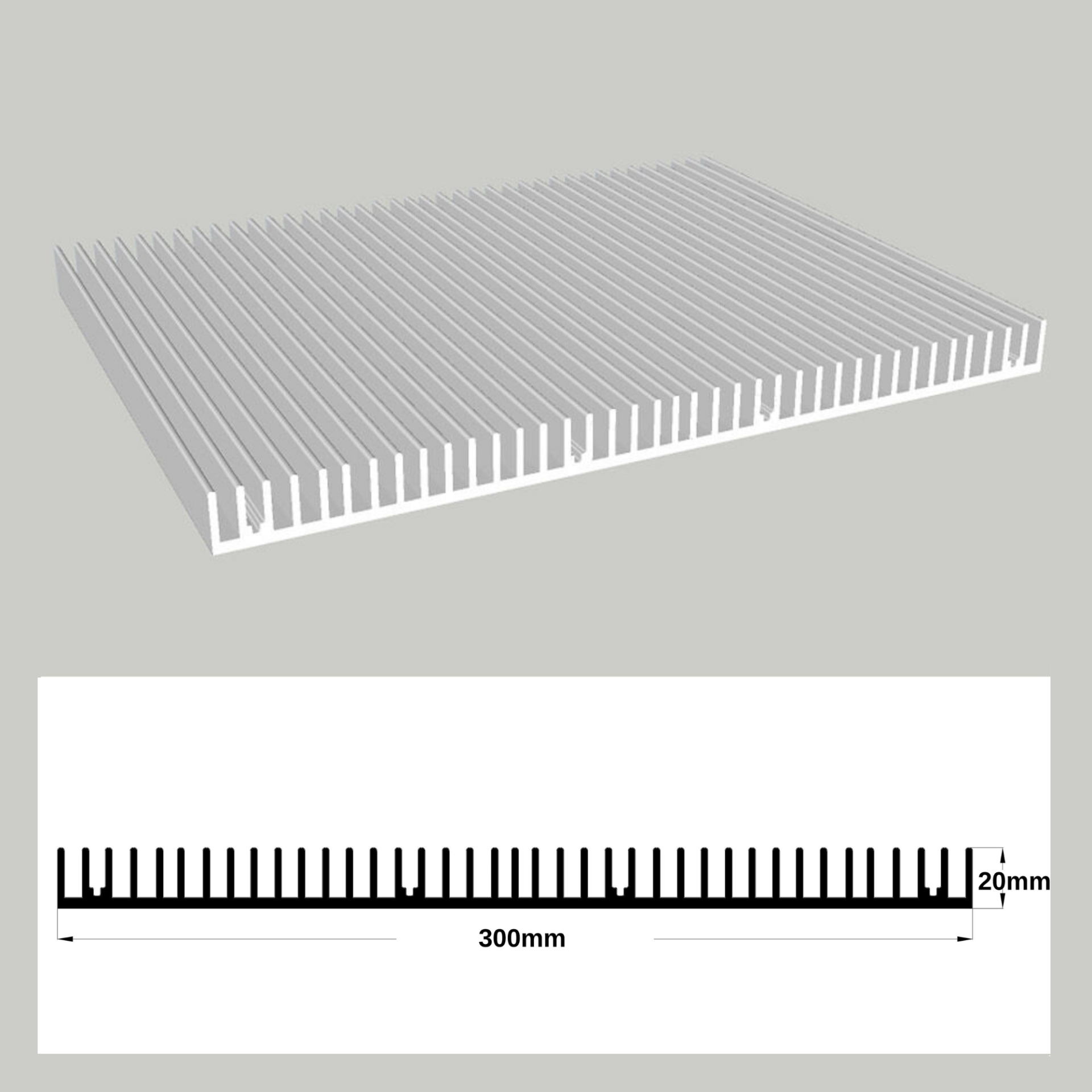 LP-564 Alüminyum Led Soğutucu 100cm
