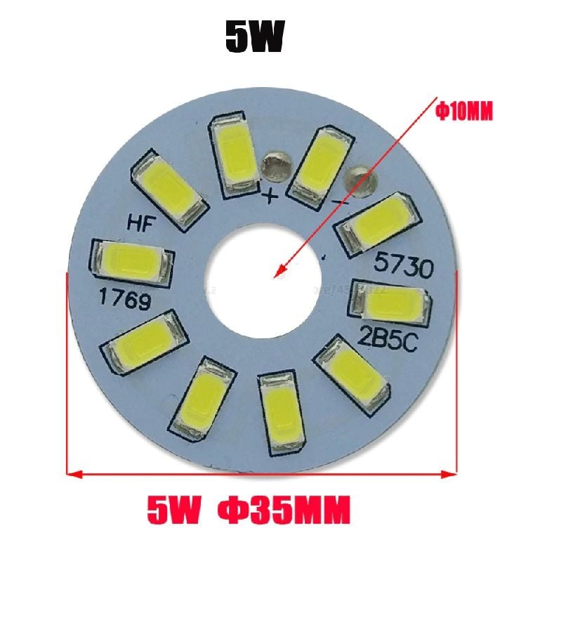 5W 35Mm Smd 5730 Led Modül