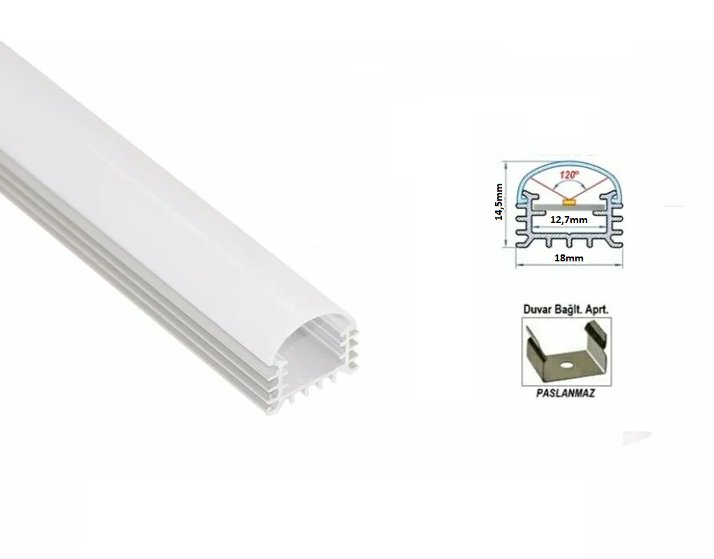 LP-005 Led Kanallı Lineer Led Bar Kasa