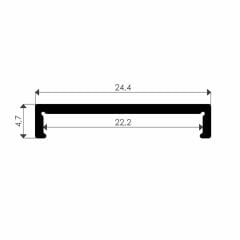 LP-690 Alüminyum Led Bar Kasa