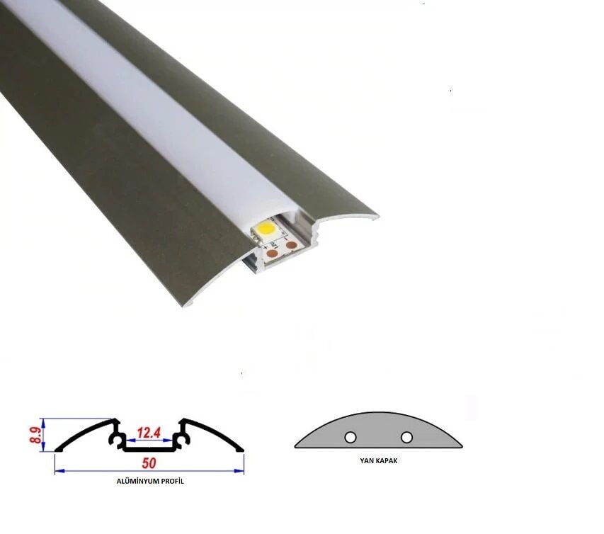 Dekoratif Sıva Üstü Lineer Led Bar Kasa