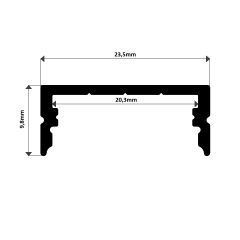 A2012-D Lineer Led Bar Kasa