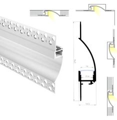 LP-660 Trimless İndirekt Sıva Altı Led Profili
