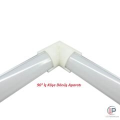 4x1 Metre LP-4545 45 Derece Açılı Lineer Led Bar Kasa Set