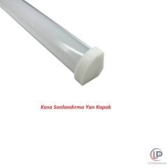 5x1 Metre LP-4545 45 Derece Açılı Lineer Led Bar Kasa Set