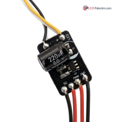 12VDC Girişli 1-3x3 Watt 700mA Power Led Driver