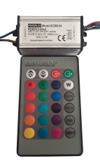 Rgb Powerled Sürücü IR Kumandalı 6-12 Led