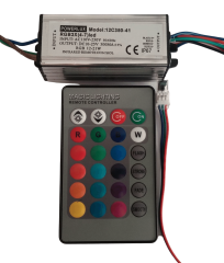 Rgb Powerled Sürücü IR Kumandalı 12-21 Led
