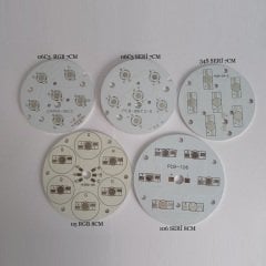6lı Round Yuvarlak Power Led PCB