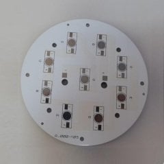 9lu Raund Yuvarlak RGB Power Led PCB 100mm