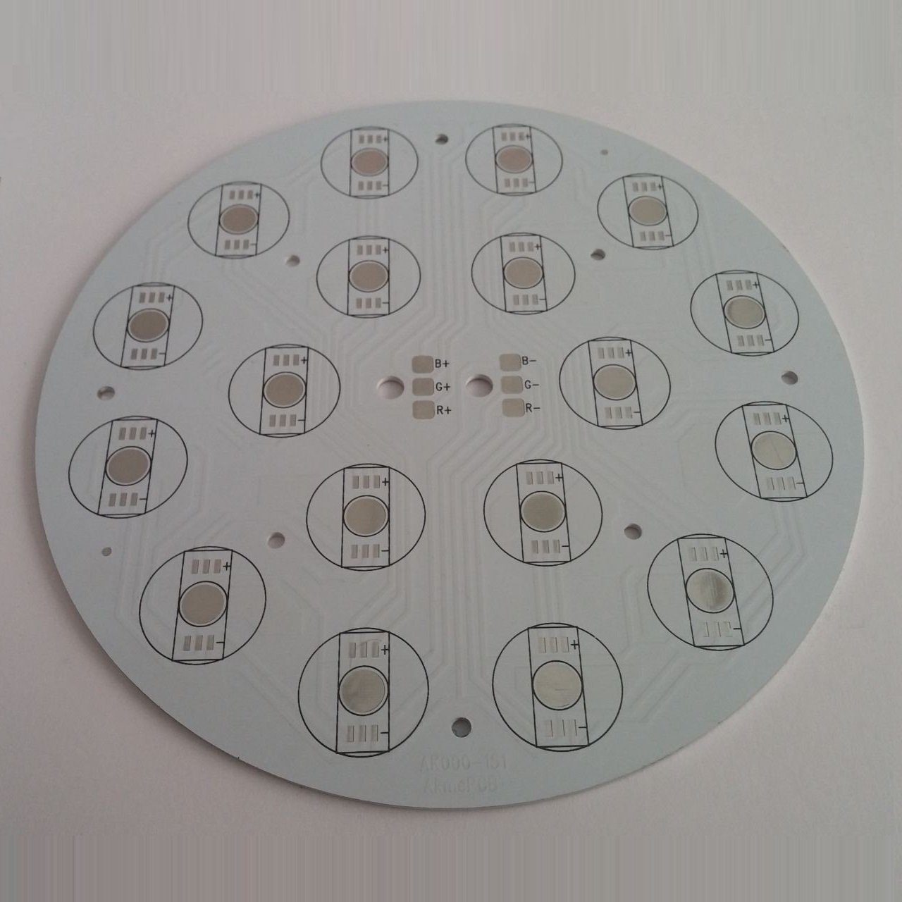 18li Full RGB Power Led PCB 15cm