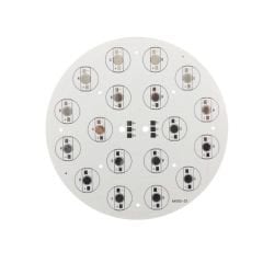 18li Round Yuvarlak Power Led RGB PCB 15cm