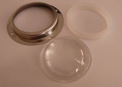 Cob Led Lensi 9CM 45 Derece (Vidalanır)