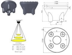 SMD 3535 Led İçin Nude Lens Çeşitleri