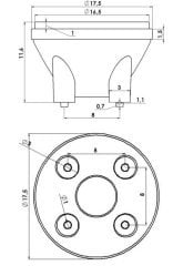SMD 3535 Led İçin Nude Lens Çeşitleri