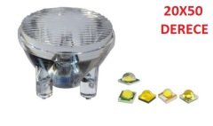 SMD 3535 Led İçin Nude Lens Çeşitleri 20x50 Derece