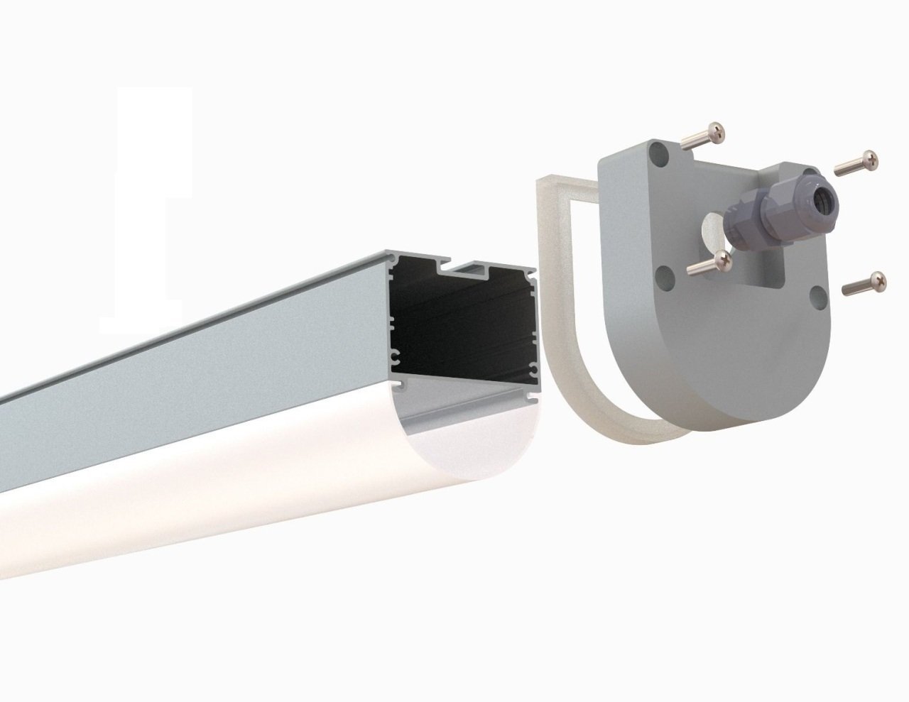 LP-540 Etanj Led Armatür Boş kasa Takım