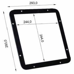 LP-150 Konopi Led Armatür Boş Kasa Takım 150W