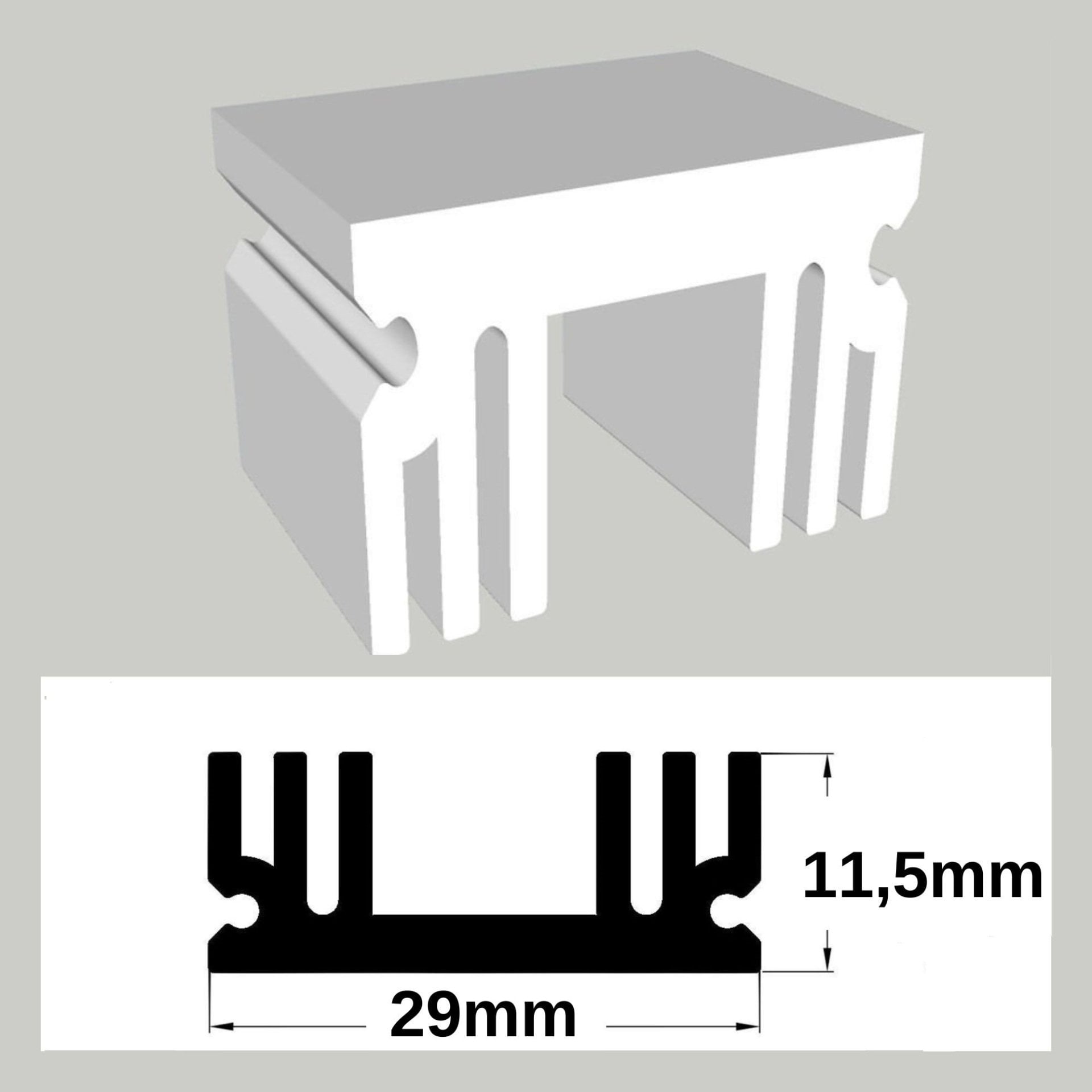 LP-55 Alüminyum Led Soğutucu