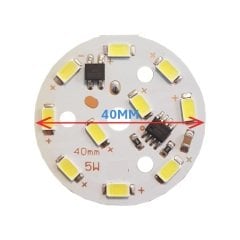 220 Volt 5 Watt SMD 5630 Ledli Hazır Led Modül 40MM